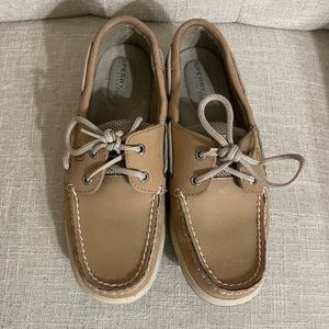 Sperry Boat Shoe, tan, size 7M, everyday shoe, NEW condition!